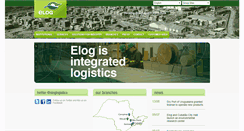 Desktop Screenshot of eloglogistica.com.br