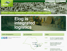Tablet Screenshot of eloglogistica.com.br